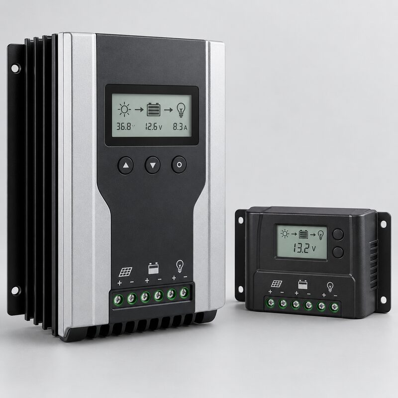 MPPT ve PWM solar şarj kontrol cihazları